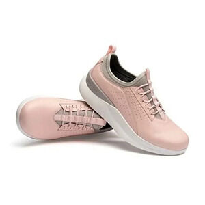 Moshn by Klogs pink leather athletic sneaker shoes